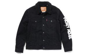 Куртка Levi's Crossover Mickey Mouse Series lamb's wool, черный