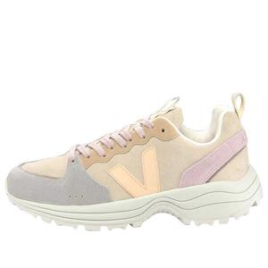 Кроссовки (WMNS) Veja Venturi Suede Lace-Up Sneakers 'Beige Grey Pink', бежевый