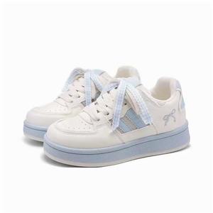 Низкие женские кроссовки SHUMO, Beige Blue