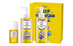 DHC Минионы Candy Olive подарочный набор средство для снятия макияжа очищающее 30мл+200мл*2