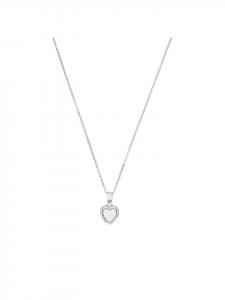 Amor Колье с подвеской, серебро 925 пробы, родированное серебро