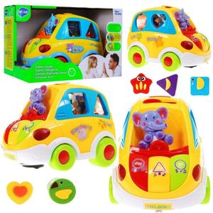 Музыкальный автобус-сортировщик, звук фортепиано, светодиодный индикатор Ciuciubabka