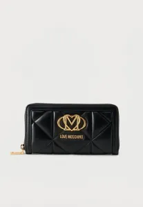 Кошелек с тиснением Love Moschino, Black
