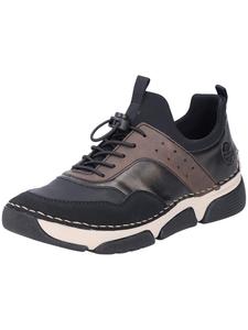 Rieker Черные туфли на шнуровке