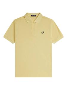 Рубашка поло с вышитым логотипом Fred Perry, желтый