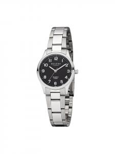 Небольшие аналоговые наручные часы из серебра (примерно 29 мм) с металлическим браслетом Regent