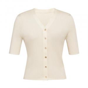 Кардиган Deep Breath со средними рукавами, кремовый