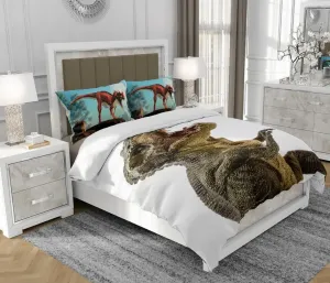 Постельное белье 160x200 см + 2x70x80 см, комплект из 3 предметов, 100% хлопок, сатин, молния, разноцветное - | So.Z0016 SOVIO