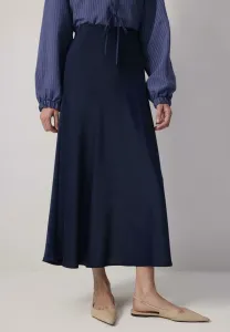 Простая юбка а-силуэта Touché Privé, Navy Blue
