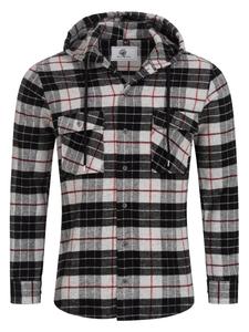 Рубашка на пуговицах стандартного кроя Rock Creek, серый