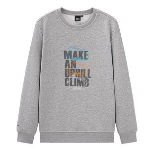 Свитшот унисекс Mizuno, цвет хизер серый