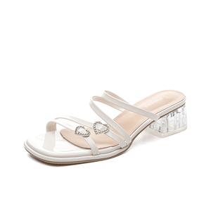 Medd Серебристо-бежевые слайдеры для женщин, цвет Beige
