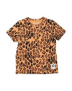 Футболка Mini Rodini, коричневый