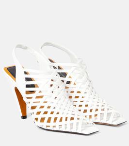 Туфли Stella Spur из искусственной кожи с открытой пяткой Stella McCartney, Pure White