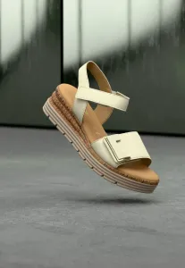 Сандалии на платформе Gabor, Vanilla/Gold-Coloured