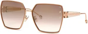 Philipp Plein SPP122W 300G ORO ROSE' LUCIDO 65/15/140 ЖЕНСКИЕ солнцезащитные очки
