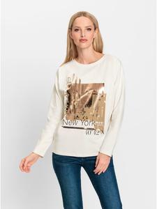 Рубашка с круглым вырезом цвета шампанского Heine