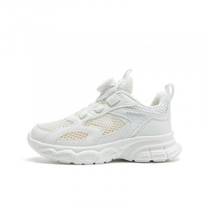 Дышащие, легкие, амортизирующие, низкие детские кроссовки для повседневной носки SNOOPY, белый