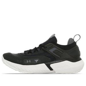 Кроссовки project rock 5 'black white' Under Armour, черный