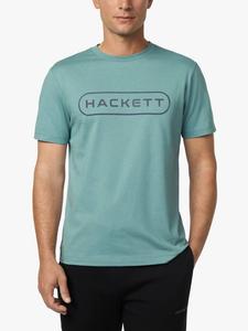 Спортивная хлопковая футболка с коротким рукавом Hackett London, Mint Green