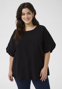 Блуза KCGABBI Kaffe Curve, черный/меланж