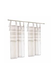 Комплект панельных штор из 2 шт. Aiber белый Loberon