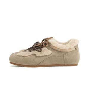 JOSINY Повседневные туфли женские низкие цвета абрикос/хаки