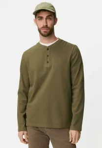Рубашка-Поло с длинными рукавами henley mit knopfleiste Camel Active, Deep Olive