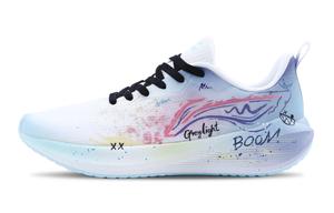 LINING Мужские повседневные кроссовки для бега Wuyue низкие износостойкие и легкие синий белый