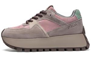 Кроссовки Kappa Chunky Sneakers Women's Low-top Buck Brown/Milk Tea Powder, коричневый