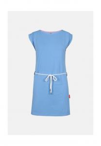 Короткое платье (мини) потертое - простое Salzhaut, голубой