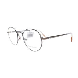 Ermenegildo Zegna Zegna Round Frame очки, Gunmetal