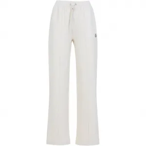 Брюки с лого-патчем и шнурками Moncler, natural