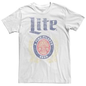 Мужская футболка с логотипом Coors Miller Lite Pilsner Vintage Craft Licensed Character, белый