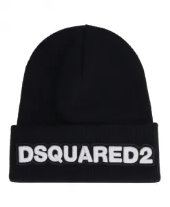 Вязаная шапка Icon Dsquared2, черный