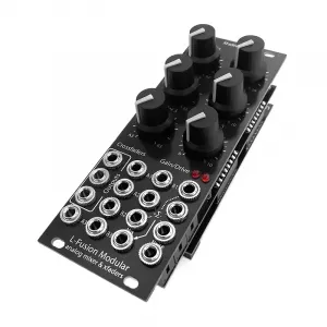 3X аналоговый кроссфейдер, 3-канальный микшер, дисторшн, белый шум, модуль Eurorack 9HP LFusion Electronics