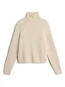 Свитер с высоким воротом WOOLRICH, нейтральный