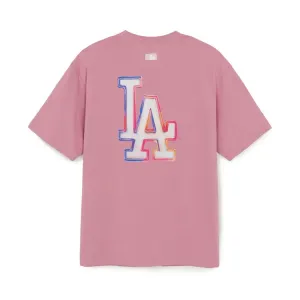 Футболка Unisex Los Angeles Dodgers Basic Collection SS26 MLB, розовый