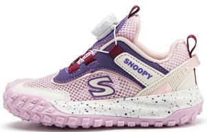 Детские баскетбольные кроссовки для детей SNOOPY, розовый/фиолетовый