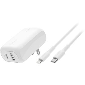 Зарядное устройство Belkin BoostCharge 42W 2-Port USB Wall Charger WCB009DQ1MWH-B5