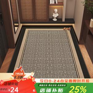 Budis Ковер 100х120 см для прихожей, современный, нескользящий, светлого цвета