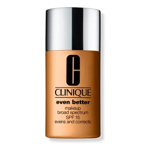 Тональный крем Even Better Makeup Broad Spectrum SPF 15 Clinique, WN 112 Ginger (deep, warm-neutral undertones)