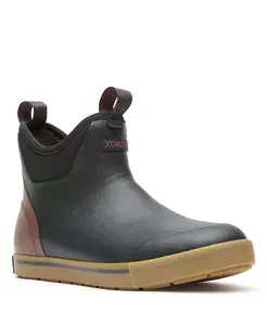 Мужские походные ботинки с флисовой подкладкой, высота 6 дюймов XTRATUF, черный