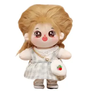Маленькая милая хлопковая кукла с возможностью смены стиля плюшевая кукла высота 20см Handsome
