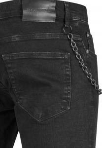 Джинсы облегающего кроя 2Y Studios, черный