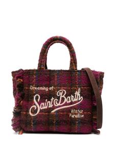 MC2 Saint Barth Kids сумка-тоут Vanity размера мини, коричневый