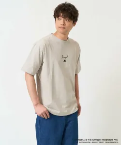 Длинный топ KANGOL с квадратным принтом Avv, цвет Greige