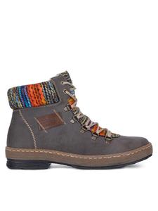 Ботильоны Rieker, серый