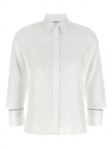 Рубашка с декором Monili Peserico, белый