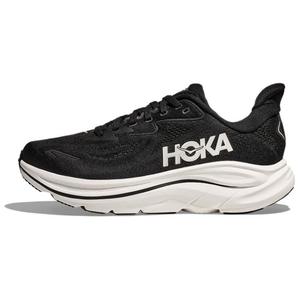 HOKA ONE ONE Кроссовки CLIFTON 10 с антискользящим покрытием, износостойкие, женские, черно-белые